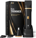 Electric Razor for Men, IPX7 Waterproof Versatile Shaver for Temple, Ear Hairs by Risina