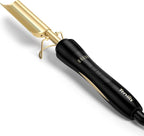 Terviiix Hot Comb for Lace Front Wigs, Curved Teeth Pressing Combs for Black Women Hair, Anti-Scald Straightening Comb, Electric Heat Comb, Temperature Adjustable, 60 Min Auto Shut Off