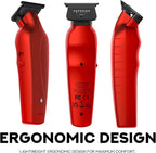 Supreme Trimmer Vader ST3778 – Professional Cordless Barber Liner | 210 Min Runtime, 7000 RPM Motor, Zero Gap DLC T-Blade, USB-C Fast Charging | Beard, Hair & Body