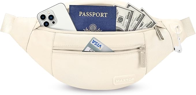 MAXTOP Large Crossbody Fanny Pack by MAXTOP