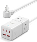 NENJI 75W GaN USB-C Super Fast Charging Station, 8-in-1 Power Strip by Unknown
