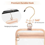 CUBETASTIC Toiletry Bag for Women, Portable Makeup Bag Transparent Cosmetic Case - Image 2
