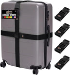GORILLA GRIP Heavy Duty 4 Pack Adjustable Luggage Straps by GorillaGrip