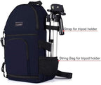MOSISO Camera Sling Bag, DSLR/SLR/Mirrorless Camera Backpack Case Shockproof - Image 3