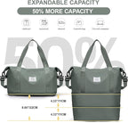 Travel Duffel Bag, Sports Tote Gym Bag, Shoulder Weekender Overnight Bag - Image 3