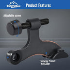 HOMOTEK 12 Pack Hinge Pin Oil Rubbed Bronze Door Stopper, Adjustable Deluxe - Image 2
