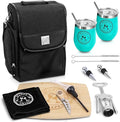 Happy Grapes Wine Tote Bag Set by Happy+Grapes
