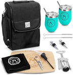 Happy Grapes Wine Tote Bag Set by Happy+Grapes