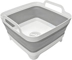 Collapsible Wash Basin 9L, Foldable Dish Tub by MontNorth
