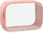 Moyad TSA Approved Clear Toiletry Bag, 1 Pack Quart Size 3-1-1 Liquids Pouch by Moyad
