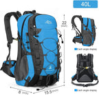 INOXTO lightweight Hiking Backpack 35L/40L Hiking Daypack - Image 4