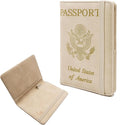 Melsbrinna Premium Leather Passport Holder Covers Case, Waterproof Rfid by Melsbrinna