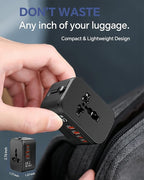 Universal Travel Adapter with 2 PD20W USB-C & 2 QC18W USB-A Ports, Fast - Image 6