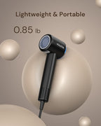 Hair Dryer Blow Dryer with Diffuser for Curly Hair, 110000 RPM Professional High Speed Ionic Hairdryer for Frizz Control, Ultra-Fast Drying, 6.5 ft ALCI Cord, Low Noise, Magnetic Attachments