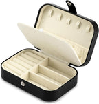 Travel Jewelry Box, PU leather Small Jewelry Organizer - Image 2