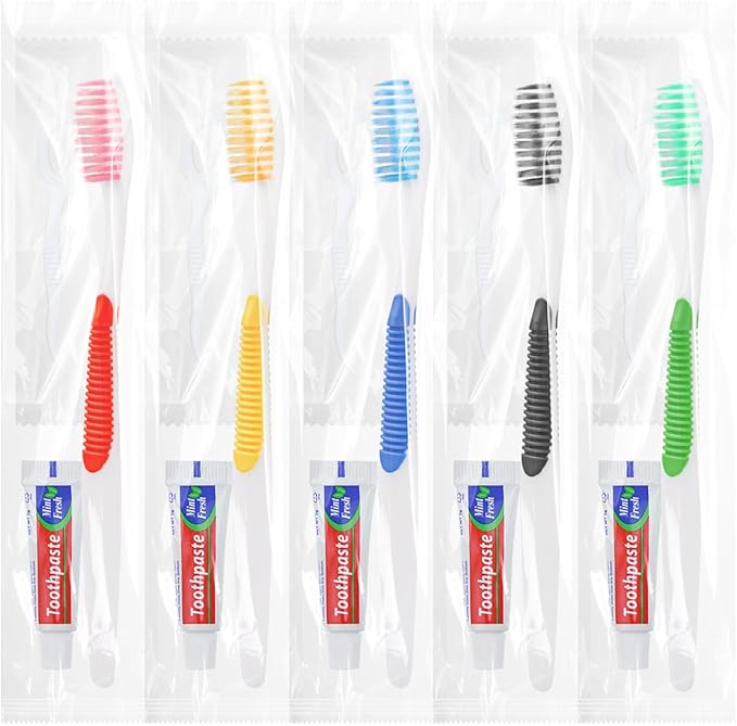 Disposable Toothbrushes with Toothpaste and Floss - Image 9