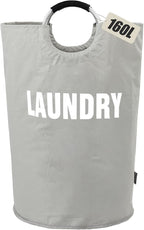 DOKEHOM 160L XX-Large Laundry Basket, Collapsible Laundry Bag, Foldable Laundry by DOKEHOM