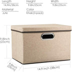 PRANDOM Collapsible Storage Cubes - Image 6