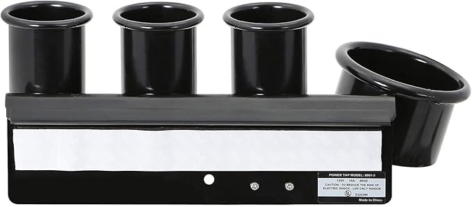 Saloniture Blow Dryer & Hair Iron Holder - Salon Appliance Rack w/Clamp
