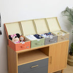 YueYue Small 4 Pack Fabric Stroage Box - Image 5