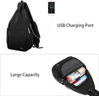 MOSISO Sling Backpack Bag, Crossbody Shoulder Bag Travel Hiking Daypack Chest - Image 2