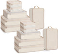 Reginary 6 Set Travel Packing Cubes Luggage Organizer Set Lightweight Suitcase by Reginary