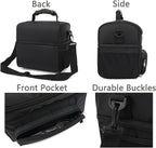 FlowFly Double Layer Cooler Insulated Lunch Bag Adult Lunch Box Large Tote Bag - Image 6
