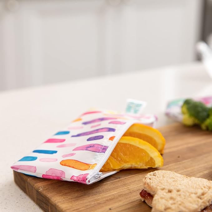 Bumkins Reusable Snack Bags, for Kids School Lunch and for Adults Portion - Image 3