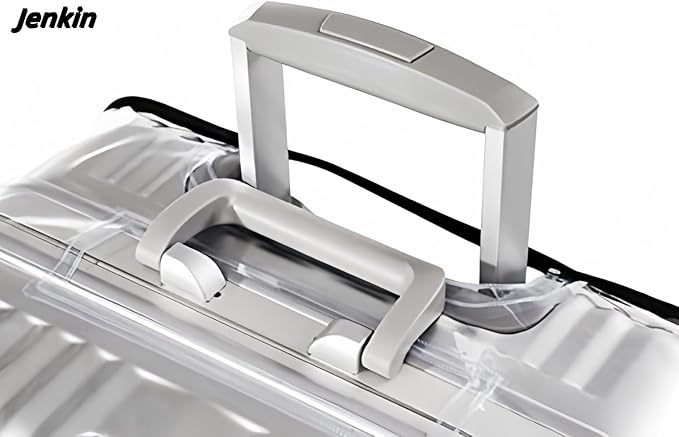 JenKin Luggage Protector Suitcase Cover PVC Waterproof Travel Suitcase Fits - Image 6