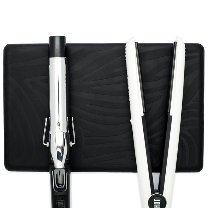 Heat Resistant Station Mat for Hair Straightener, Flat Iron, Curling Iron and Hot Styling Tools (3 Pack)