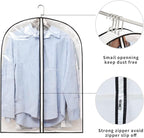 Hanging Clothes Storage with 4" Gusseted Garment Covers - Image 4