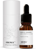 AromaTech Vanilla Bourbon Aroma Essential Oil Blend: Luxury Hotel Inspired Aromatherapy with Vanilla Bean, Bourbon & Oak Barrel for Ultrasonic Diffusers & Nebulizers - 0.3 fl oz, 10 mL
