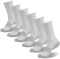 FOOTPLUS Hiking Copper Compression Socks, Unisex Cushioned Sole Arch Support by FOOTPLUS