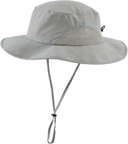 Home Prefer UPF50+ Mens Sun Hat Wide Brim Fishing Hat by HomePreferHatsCaps