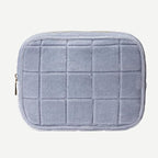 Conair Travel Double Zip Organizer - Toiletry Bag - Makeup Bag - Travel Makeup Bag - Makeup Organizer - Gifts for women - Blue Velvet
