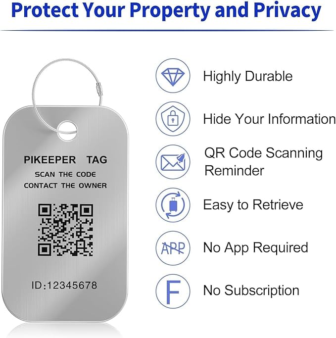 Smart Luggage Tags 2-Pack - Image 2