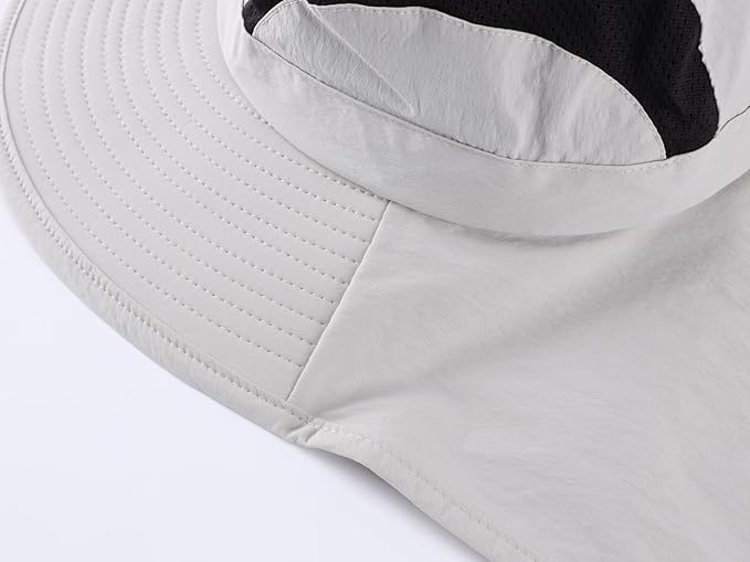 Home Prefer UPF 50+ Sun Hats for Men Women Wide Brim Fishing Hat - Image 8