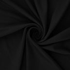 2 Pack Rectangle Spandex Fitted Table Cloth (Black / 72" x 18" (Rectangular))