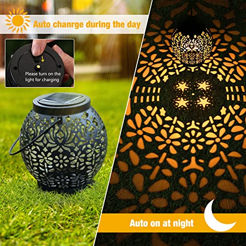 Solar Lantern Lights (Retro Hollow Lantern Lights)