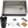 KRAUS Kore Workstation 32-inch Undermount 16 Gauge Stainless Kitchen Sink by KRAUS