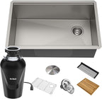 KRAUS Kore Workstation 30-inch Undermount 16 Gauge Stainless Kitchen Sink by KRAUS