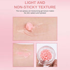 Salmon DNA PDRN Collagen Capsule Serum Cream, Face Care with Salmon DNA Collagen Pink Peptide, Anti-Aging Firming Hydrating Repair Reduce Fine Lines Even Skin Tone 1.7Oz