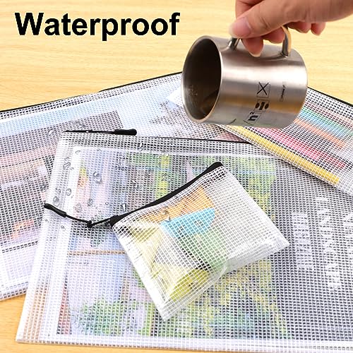 20pcs Multisize Mesh Zipper Pouch