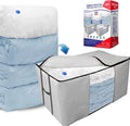 Cube Vacuum Storage Bags, Space Saver Bags, Premium Totes by KingdomHome