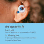 Ear Plugs, Reusable Soft Silicone Plugs - Image 3