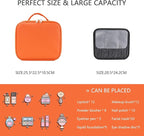 Makeup Bag with Led Mirror, Travel Makeup Organizer with 3 Color Setting - Image 2