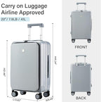 Hanke Grace Hard Shell Suitcases - Image 3