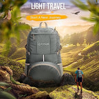 Lightweight Packable Backpack 35L (35L / C-silver Grey)
