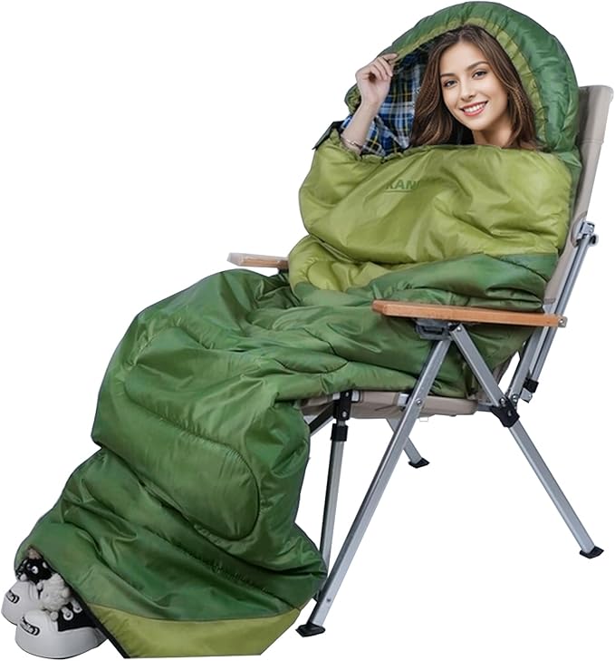 Camping Sleeping Bag, 32℉ Sleeping Bags - Image 6