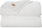 UGG Whitecap Plush Throw Blanket Fleece Lightweight Soft Cozy Throw by UGG